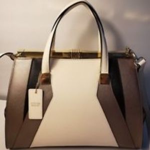 Cromia Star SABBIA Saffiano Leather Satchel (NWOT)